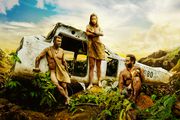 "Naked and Afraid: Castaways" debuts on Sunday, July 30, 2023, on Discovery. Shown are Bulent Gurcan, Kerra Bennett and Na'im McKee. (Photo provided by Warner Bros. Discovery)