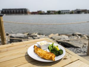 Michigan’s Best Local Eats: Fresh lake walleye from H2O’s Waterside Grill