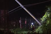 Storm damage in the 5600 block of Alpine Avenue NW/M-37  in Kent County, Michigan on Thursday, Aug. 24, 2023. (Joel Bissell | MLive.com)